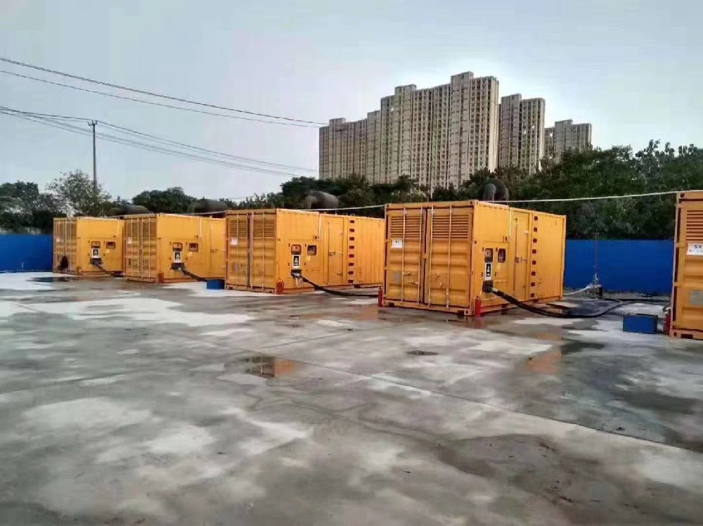 公司中标中建一局某项目发电机租赁